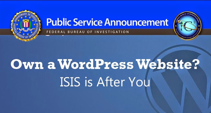 Own a WordPress Website? ISIS is After You — FBI warns