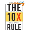Top Books That Could Change Your Life | The 10X Rule: The Only Difference Between Success and Failure: Grant Cardone