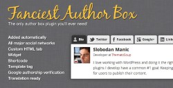 fanciest author plugin