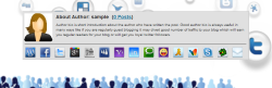 social author bio plugin