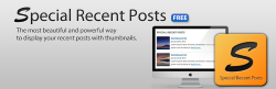 special recent posts plugin