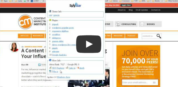 How I Stay on the Cutting Edge, Even Spy on a Website