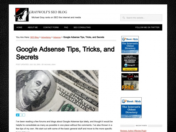 http://graywolfseo.com/22/google-adsense-tips-tricks-and-secrets/